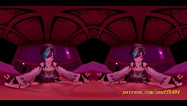 VR180 mmd Chihaya Dance 3d hololive Hentai
