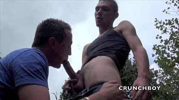 french pig fucked in exhib cruising park by french twink