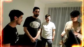 vinieron unos amigos y nos cojimos a la vecina (perla lopez) parte 2