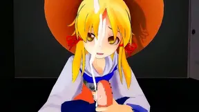 Teen Anime Goddess Delivers Steamy MMD POV Blowbang for Maximum Ecstasy