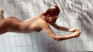 Brizgina proves herself Hot underwater