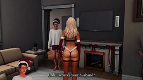 MILF NEIGHBOR GETS TITTY FUCKED BY HORNY YOUNG MALE - SIMS 4
