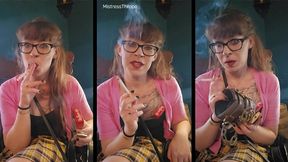 Your Smoking Girlfriend Dirty Talks to you