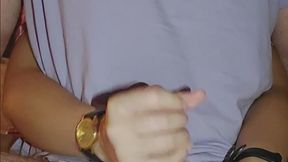 Two leather watches and enough cum to sink a ship