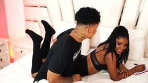 melody was trying to study but jakes breaks her study and her pussy too complete porn video