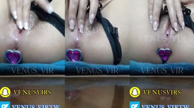 Petite latina squirted raw creampie with anal plug