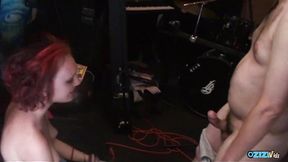 These two metalheads really know how to put up a good hardcore action