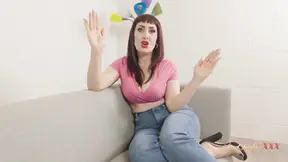 Stepson's lust for hairy milf stepmom Melody Mynx