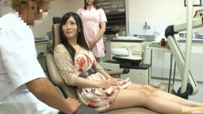 Asian Beauty Fucks Her Dentist & Assistant – Wild Office Threesome