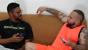 Scotty Brayan Gags on Huge Black Dick – Raw Intense interracial Breeding –