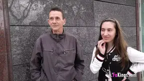 Sweet 19-year-old Carolina Lorca gets interracial threesome