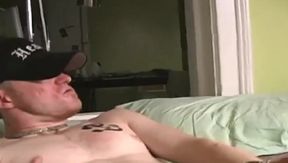 DirtyBoyVideo: JT masturbating fat trunk