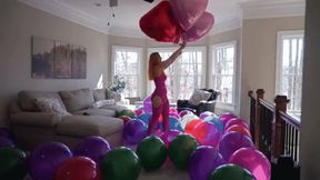 Galas Looner Valentines Day Latex Balloons and Helium Mylars Play & Pop - HD 1080p mp4