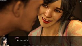 [Gameplay] LISA Gameplay #31 Cheating With Boss While Her Boyfriend Is Next Door