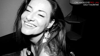 Sally and Cristina strip tease in Paris for hot GFE threesome