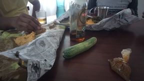Dirty Talking Tamil on Dinner Table
