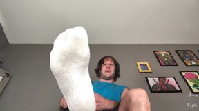 Post-Workout Gay Ass & Feet Worship POV