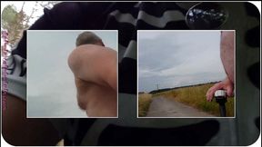 die video collage von der halbnackten fahrradtour