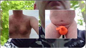 die video collage von der halbnackten fahrradtour