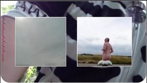 die video collage von der halbnackten fahrradtour
