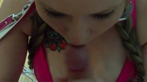 My first blowjob video