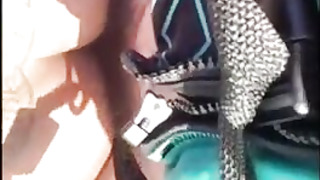 A fleshy young Mexican damsel gets lost in her cuckolded hubby's clutches and heads to have fuck-a-thon with the jet ski professor at river, far from her cuckolded spouse.