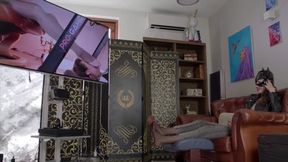 Catwoman Stella Watch And Admire Her Own Clips - Dark Pantyhose - Polish And English Language