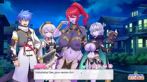 Hot 3D Anime Milf Sucks Big Dick Before Getting Crammed for Juicy Creampie