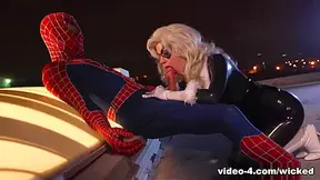Spider Man, Xander Corvus And Jazy Berlin In Superman Vs Xxx - A Parody - , #01