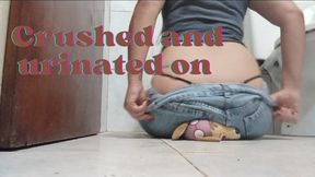 Crushed and urinated on