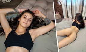 Zoe Foxxy In Amateur Brunette teen 18+ Plays Her Pussy Like A Banjo - Hot Amateur Solo Masurbation 3d Porn