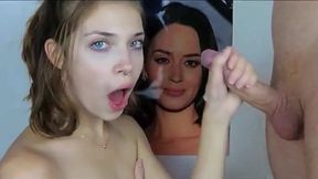 Sweet Chick Adores To Blowing A Hard Penis On Her Knees60fps - Uniform