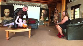 dominatrix mistress april - ebony rose garden part 2