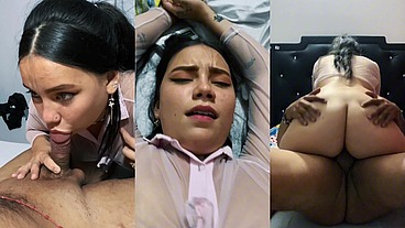SEXO ANAL: Kitty DJ y su vecino en una follada salvaje por el culo con corrida adentro - Amateur Real de Bucaramanga 🔞