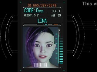 Breasty cyberpunk doxy in Nexus-three VR — large bazookas, soaked vagina & deepthroat