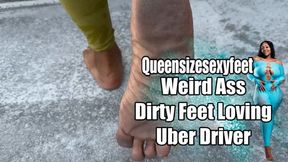 Weird Ass Dirty Feet Loving Uber Driver dirty foot worship