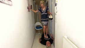 Danielle Trampling Bare Foot & Heels 7