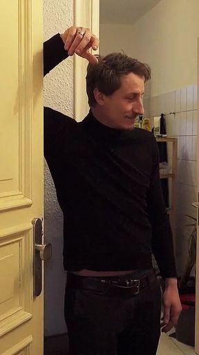 Must-see moment from &quot;German Teen Couple talk postman to Fuck his Girlfriend while he watch&quot;