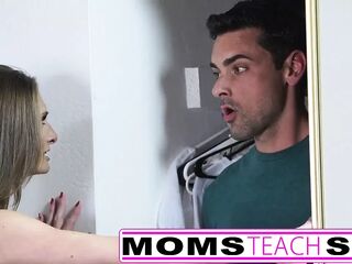 Dillion Harper caught by step mommy goes hardcore