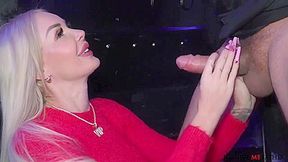 Busty Blonde Milf Bimbo Hot Fuck In Van