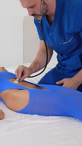 Big Ass Latina Tru Kait Getting Her Pretty Pussy Inspected by Large Cock Doctor