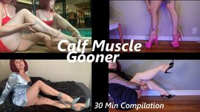 Goon Nonstop for my Calves and Legs MP4 1080 Calf muscle compilation with Gooning Encouragement Voiceover