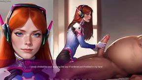 Unsatisfied Wife Giving Blowjob to Her Husband's Friend First Time - 3D Hentai Animated