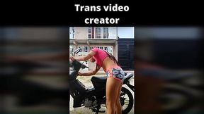 TS Angelique Monroe - Washing my bike