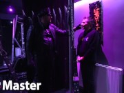 Master razor shaves the head of slave in dungeon PREVIEW