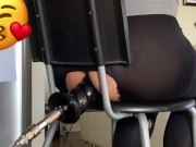 Working out ended up completely different (oil play yoga pants with anal dildo machine)