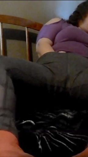 Smelling My Sweaty Smelly Socks Teasing My Pussy   Clip 1