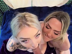 You'd think the super sexy Savvy Suxx giving you a blowjob