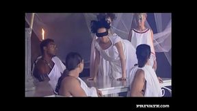 Chrystal Cindy Cox and Michelle Wild Get DPd at This Interracial Orgy