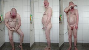einseifen und abduschen unter der dusche